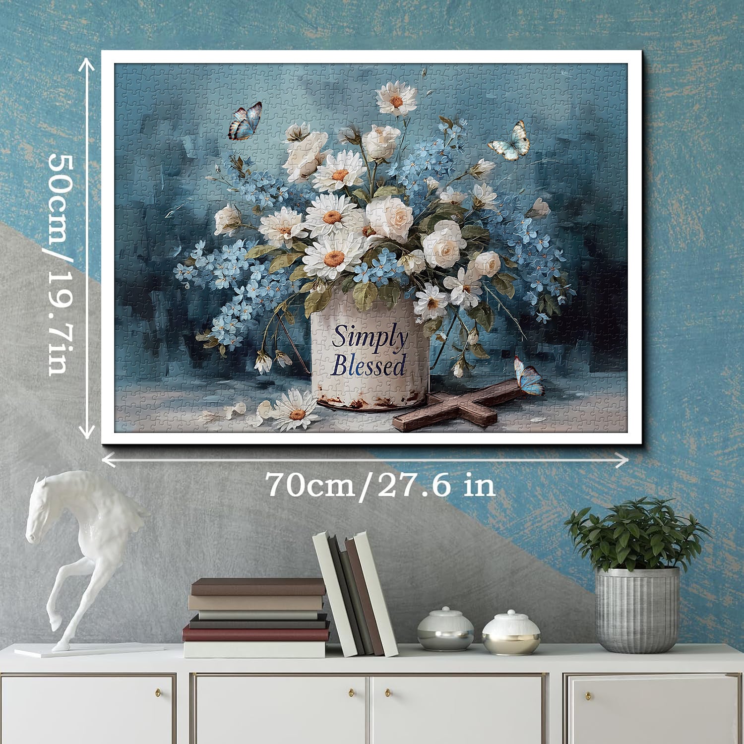 Simple Blessed Jigsaw Puzzle 1000 Pieces