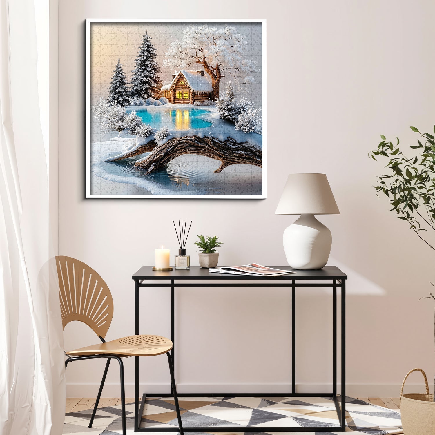 Puzzle Le royaume secret de l'hiver 1000 pièces