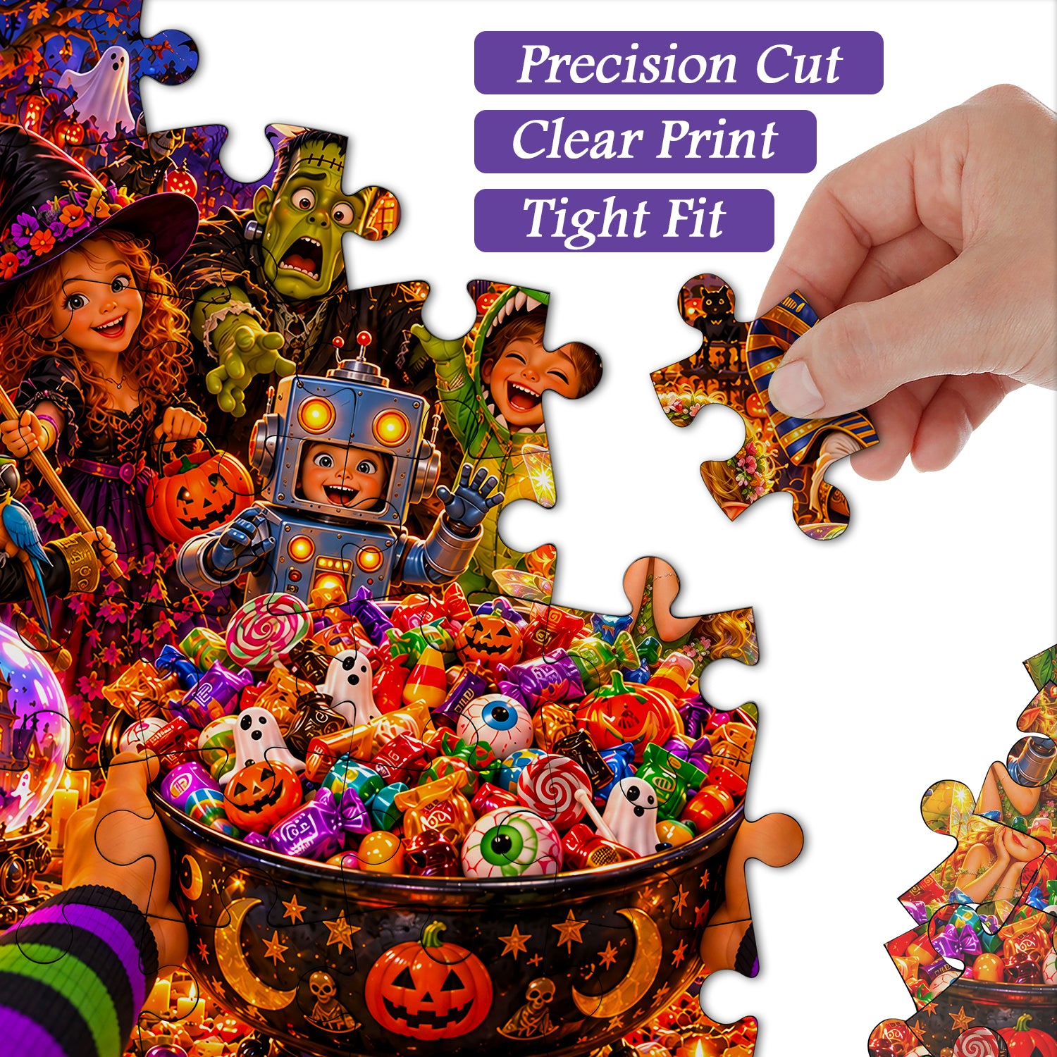 Trick or Treat Crew Jigsaw Puzzle 1000 Pieces