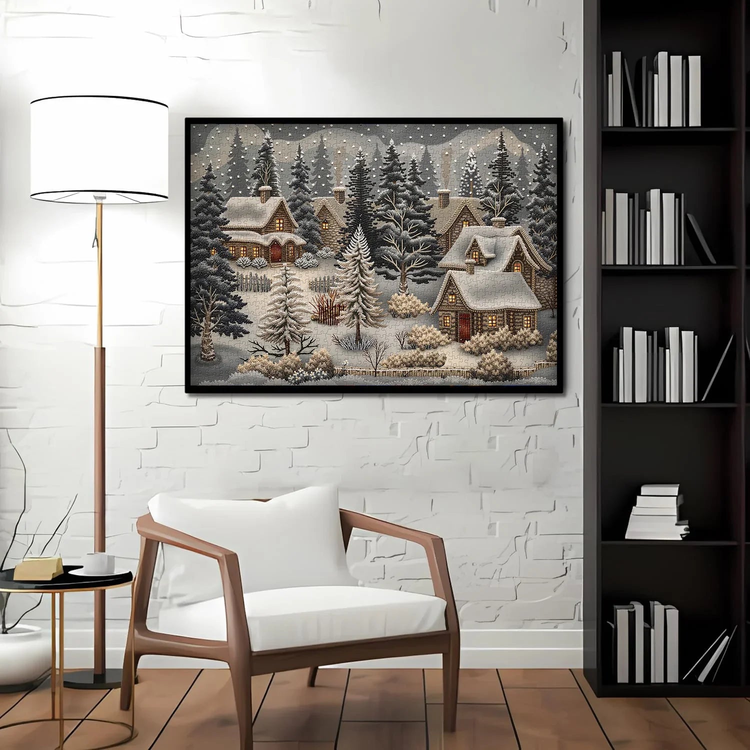 Night of Winter Jigsaw Puzzle 1000 Pieces