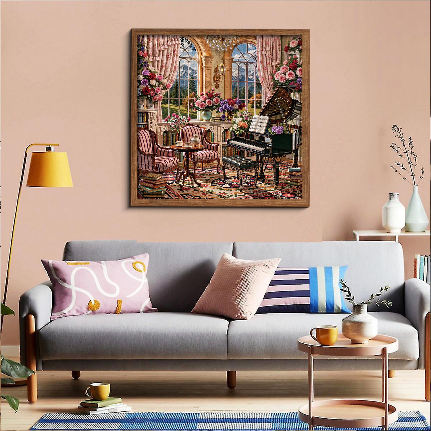 Floral Concerto Jigsaw Puzzle 1000 Piece
