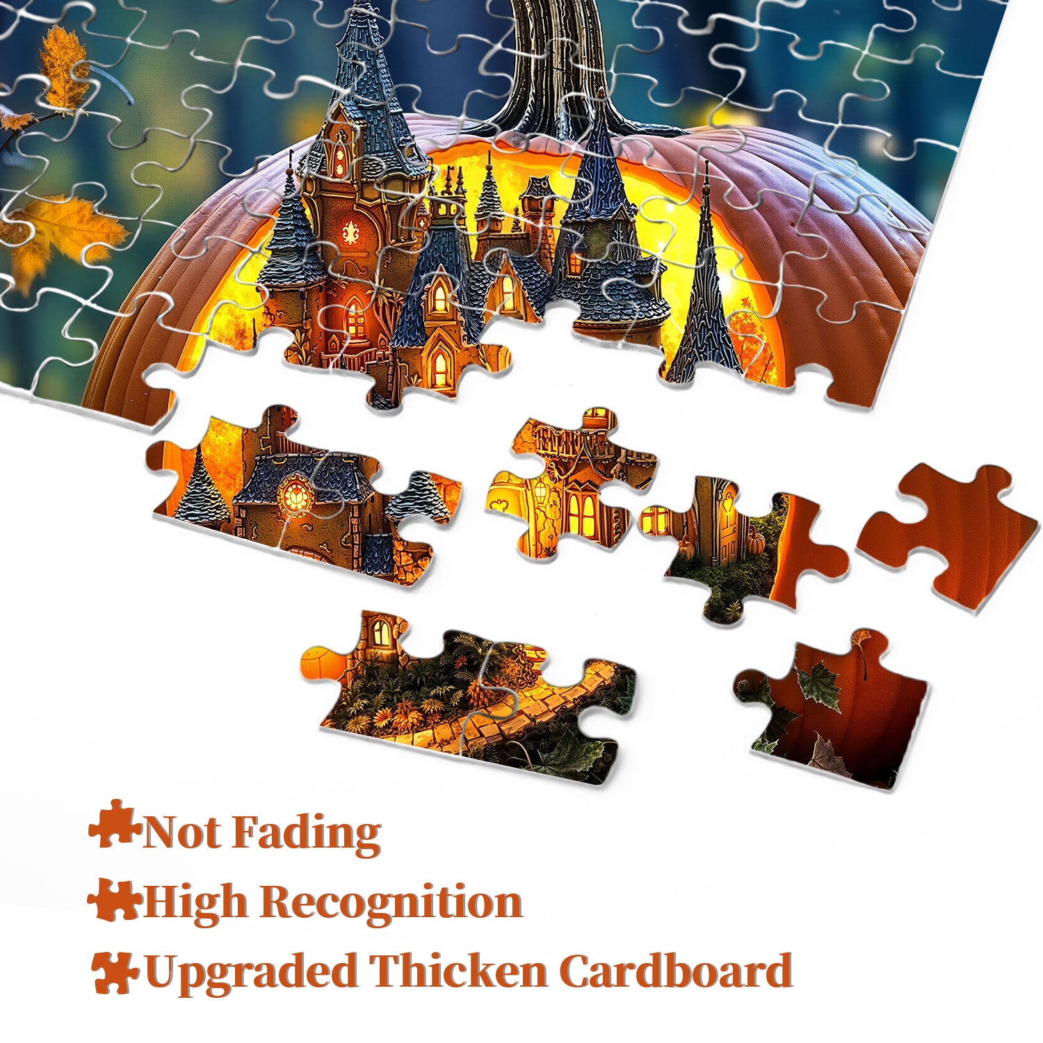 Fairytale Pumpkin Kingdom Jigsaw Puzzle 1000 Pieces