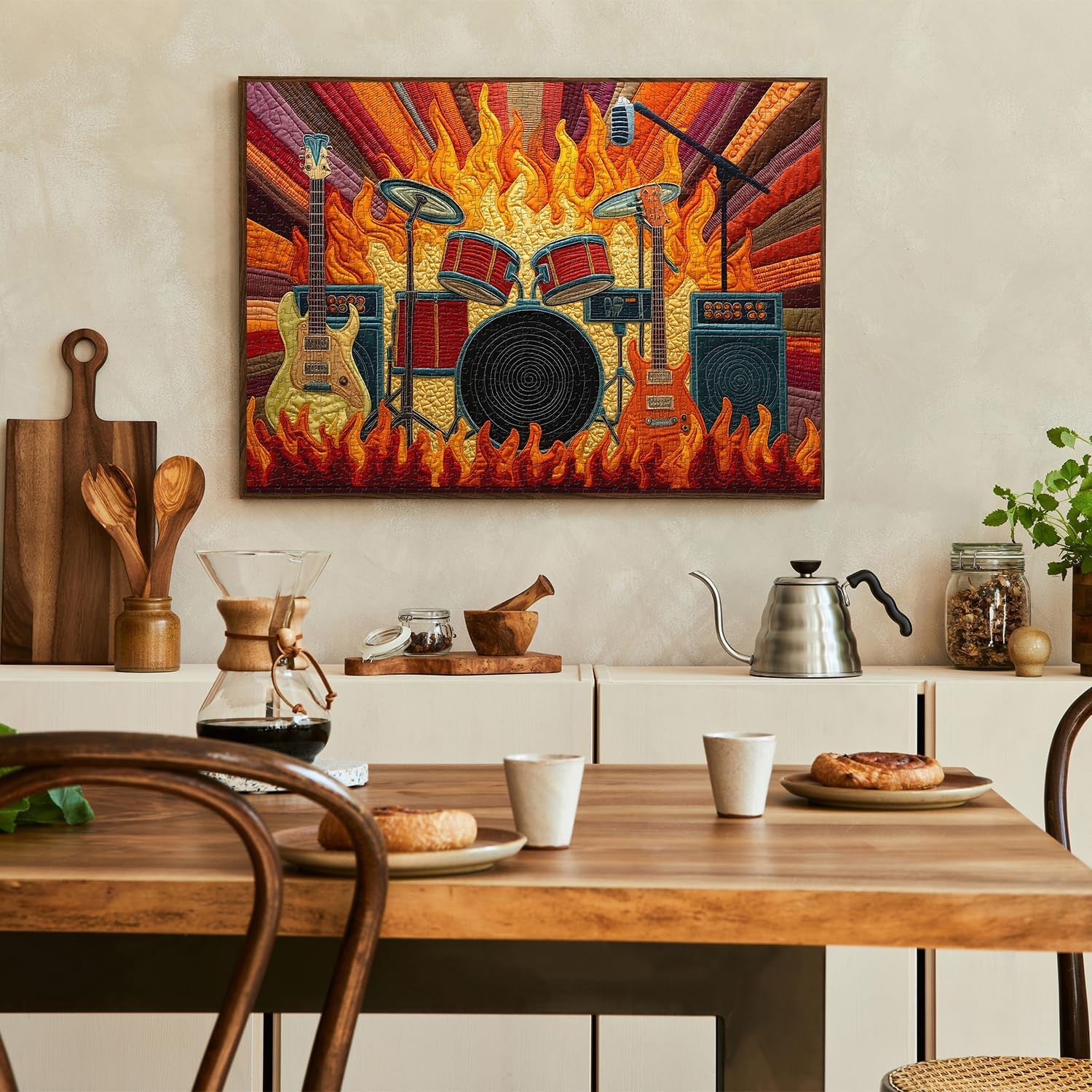 Fiery Stage Jigsaw Puzzle 1000 Pieces