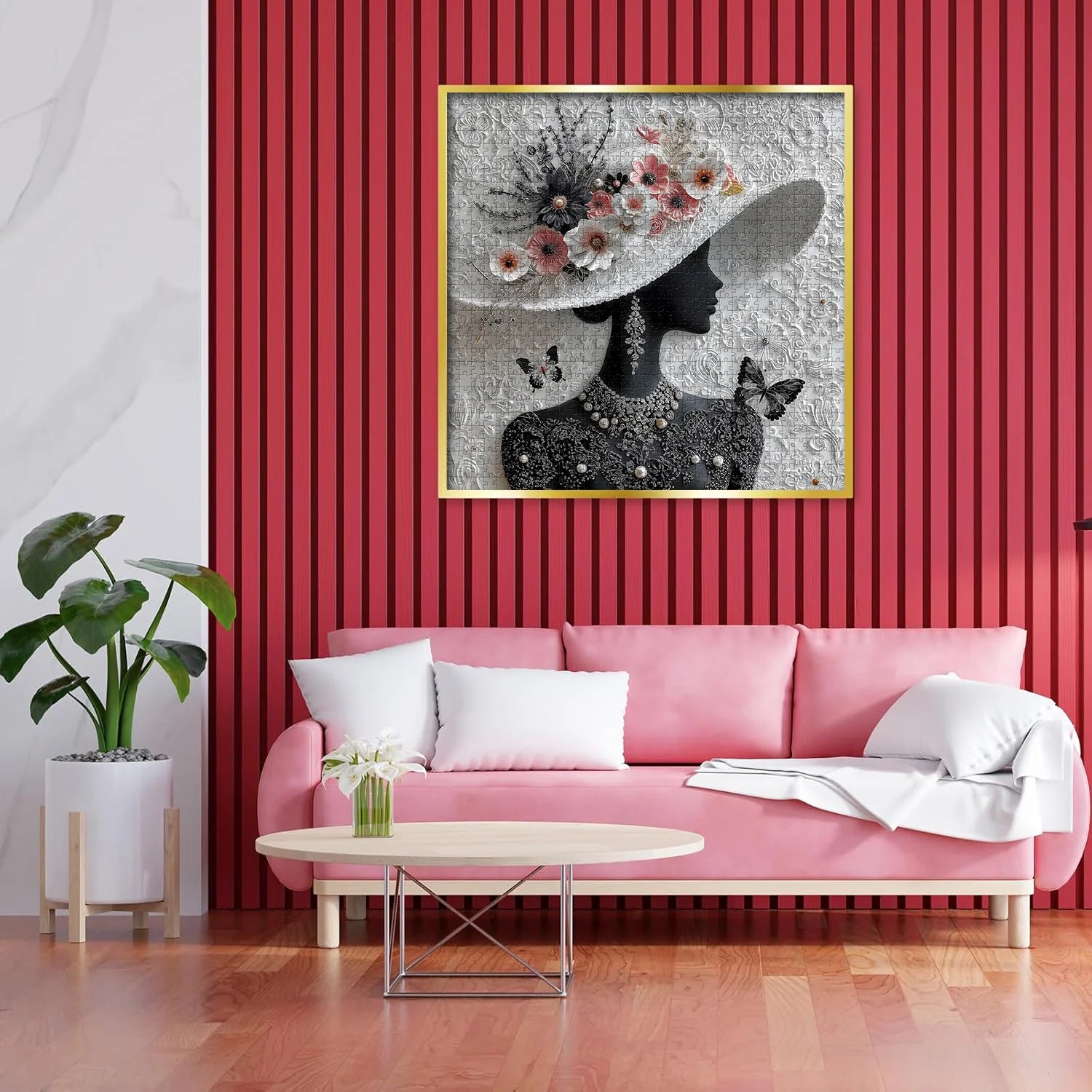 Floral Muse Jigsaw Puzzle 1000 Pieces