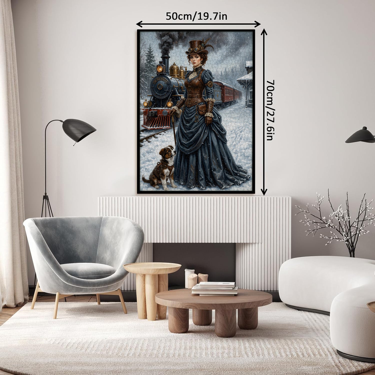 Winter Steampunk Lady