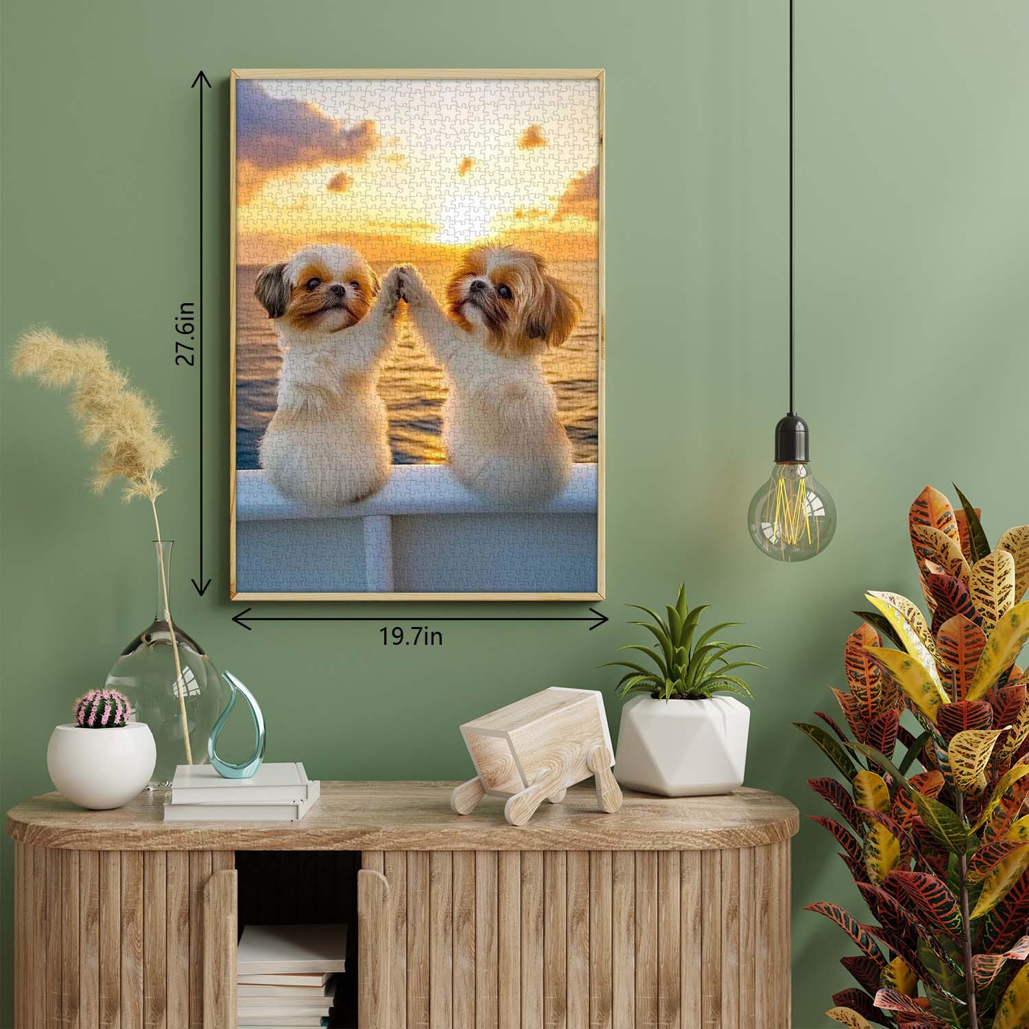 Dog High Five Jigsaw Puzzle 1000 Pieces