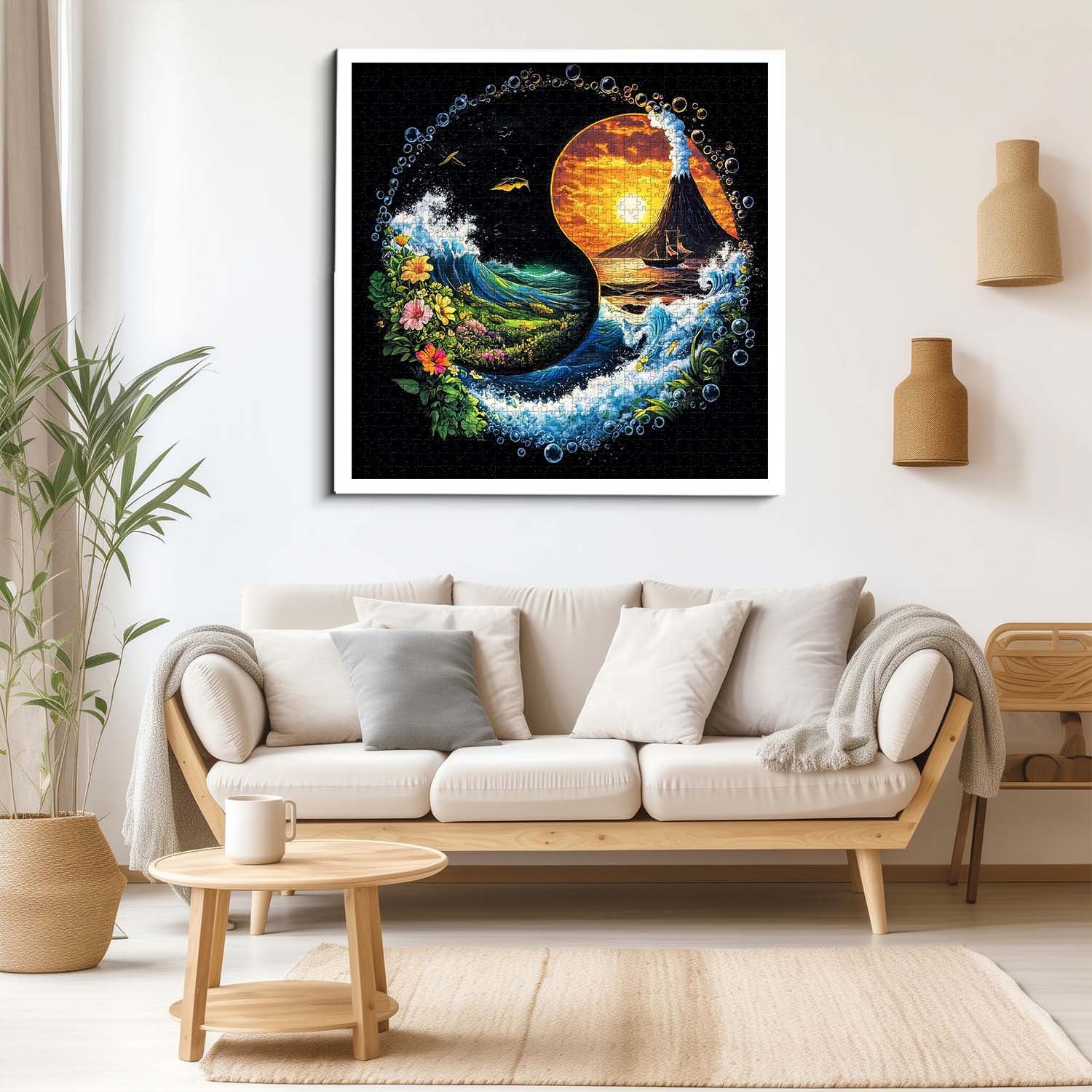 Nature's Contrast Jigsaw Puzzle 1000 Pieces