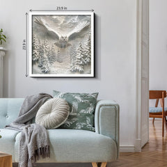 Owl in Snow Jigsaw Puzzle 1000 Pieces