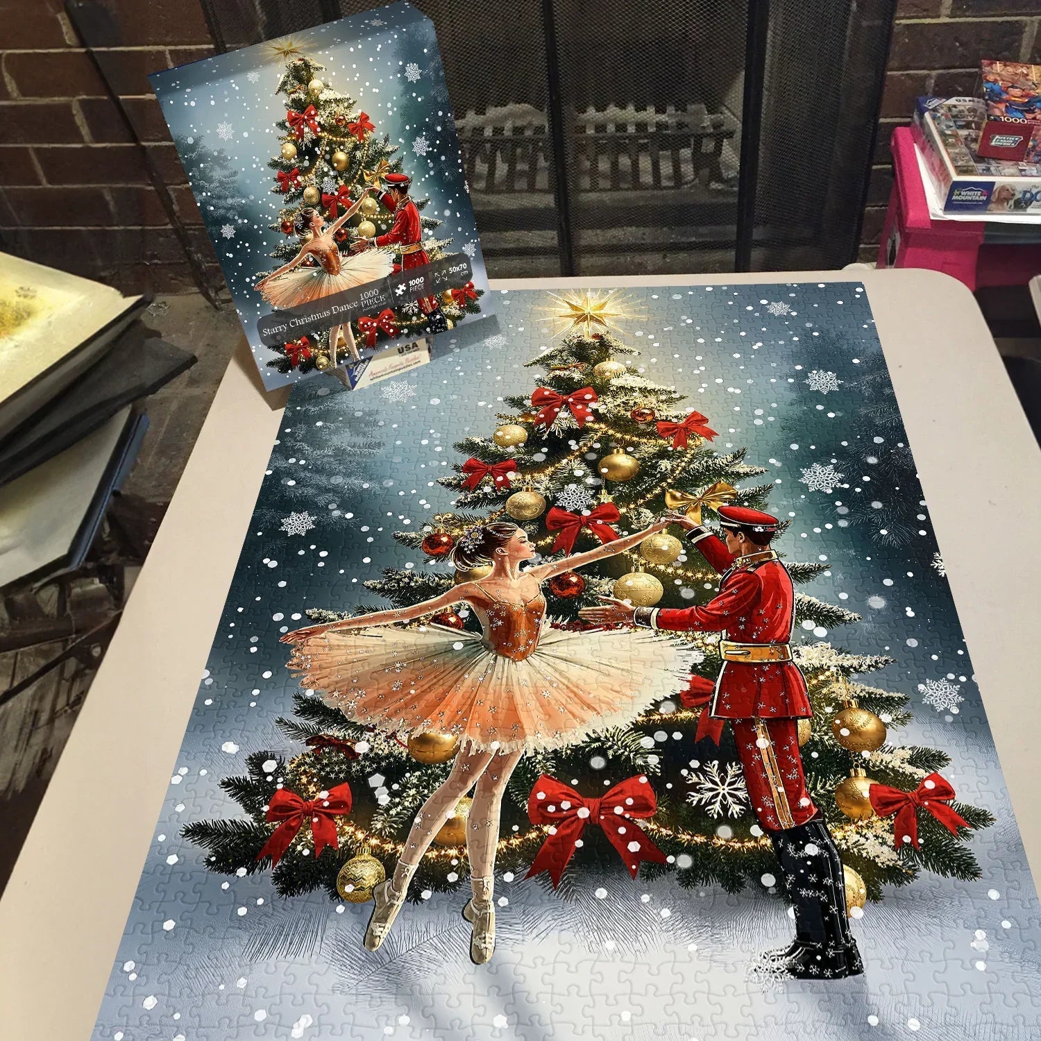 Starry Christmas Dance Jigsaw Puzzle 1000 Pieces