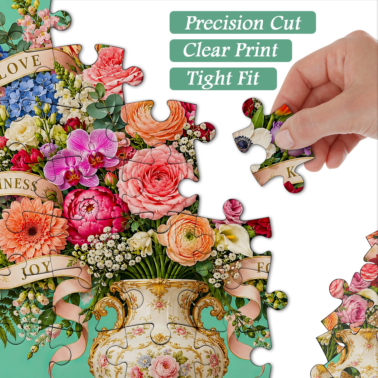 Floral Blessings Jigsaw Puzzle 1000 Pieces
