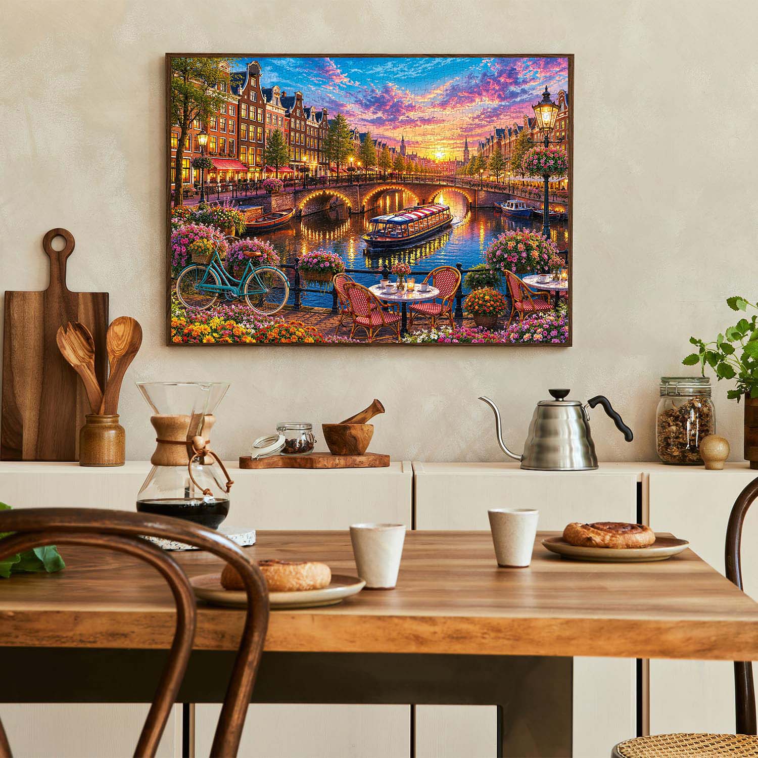 Canal Glow Jigsaw Puzzle 1000 Pieces
