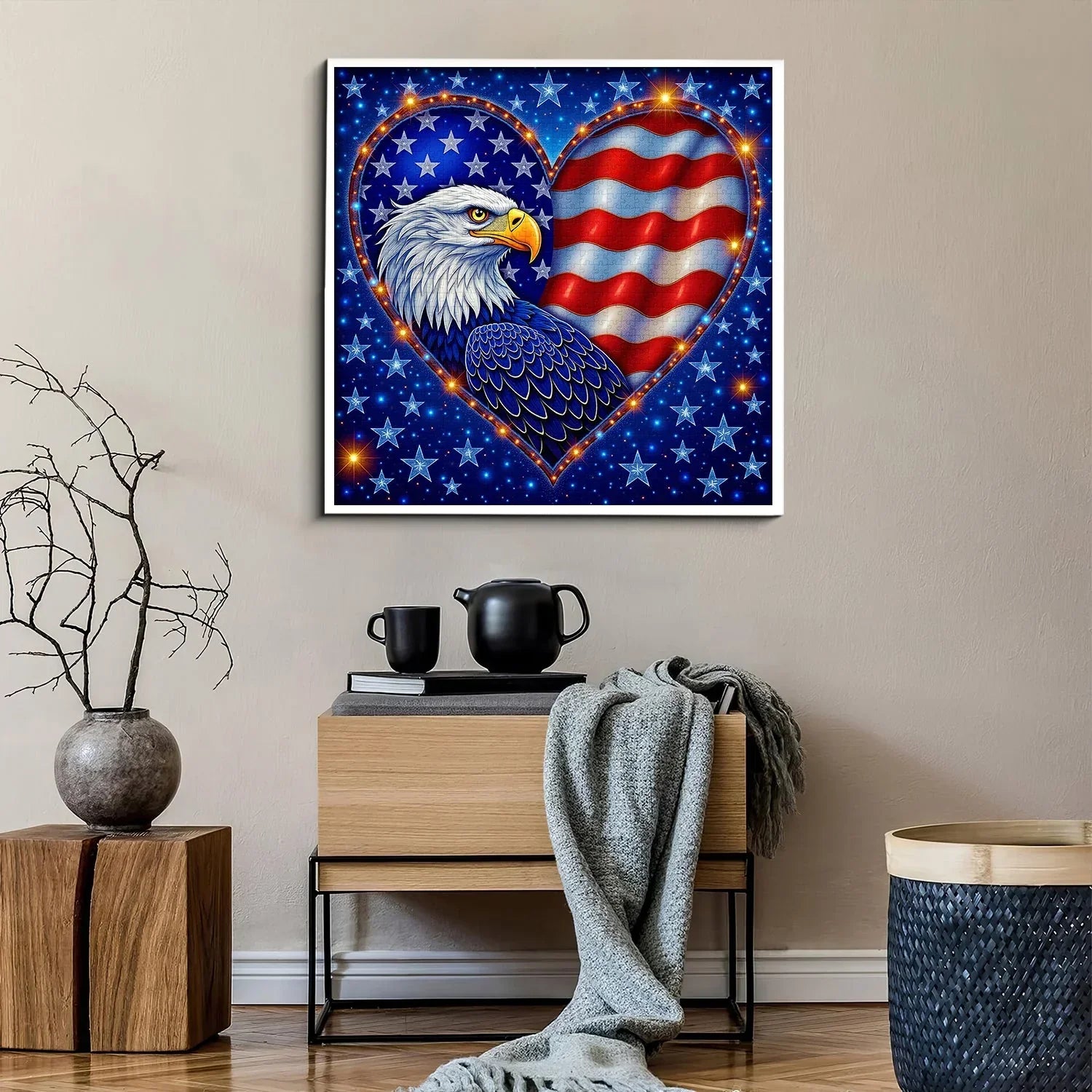 Wings Of Liberty Jigsaw Puzzle 1000 Pieces