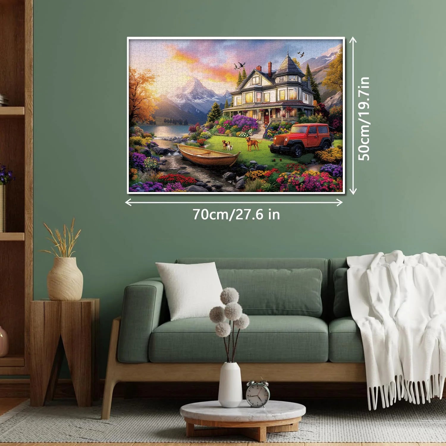 Tranquil Villa Jigsaw Puzzle 1000 Pieces