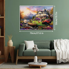 Tranquil Villa Jigsaw Puzzle 1000 Pieces
