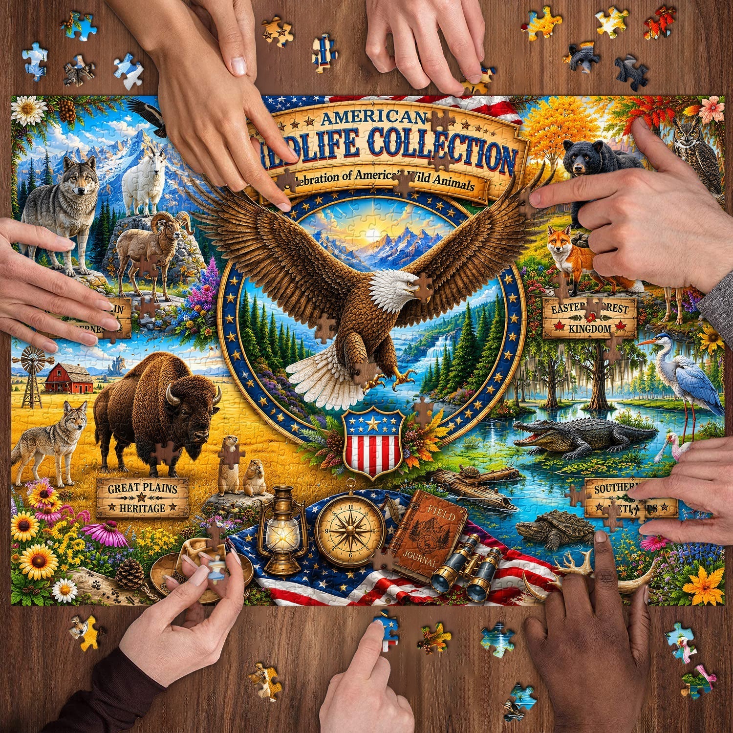 Wilderness Collection Jigsaw Puzzle 1000 Piece