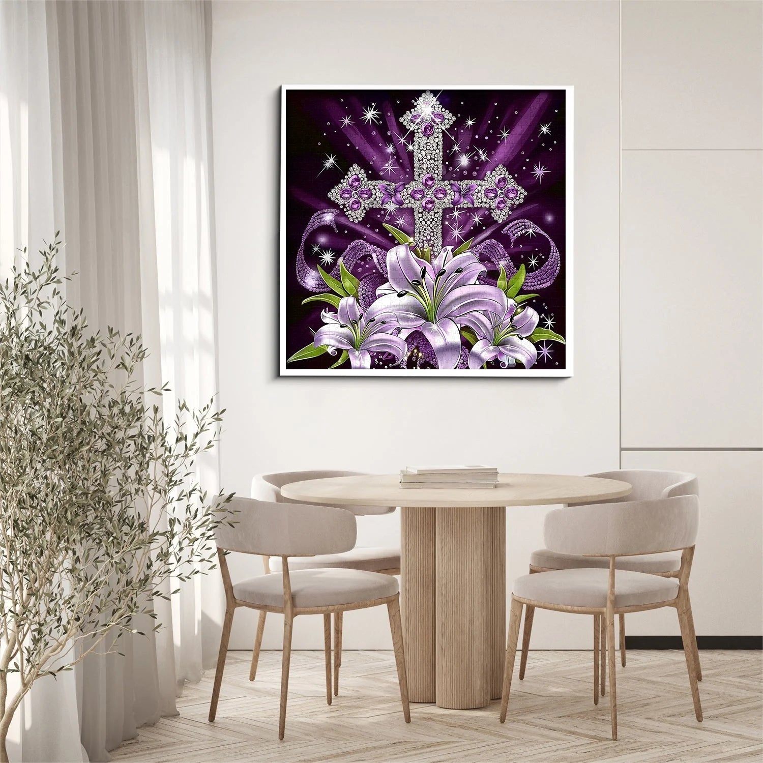 Faith And Flowers Jigsaw Puzzle 1000 Pieces