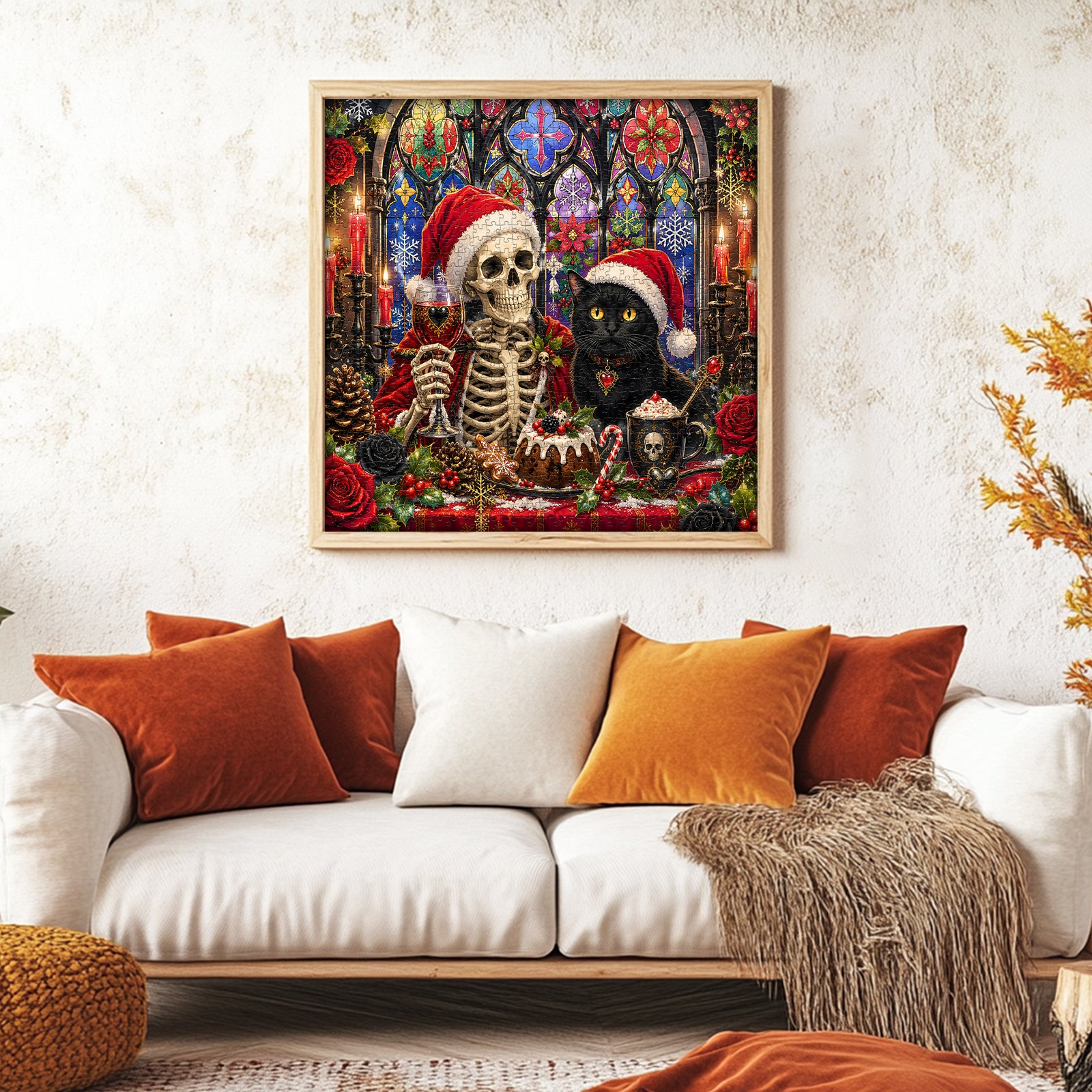 Gothic Christmas Jigsaw Puzzle 1000 Piece