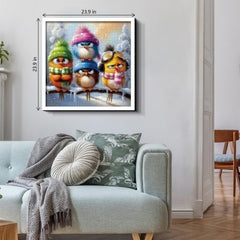 Winter Feathered Friends Jigsaw Puzzle 1000 Pieces