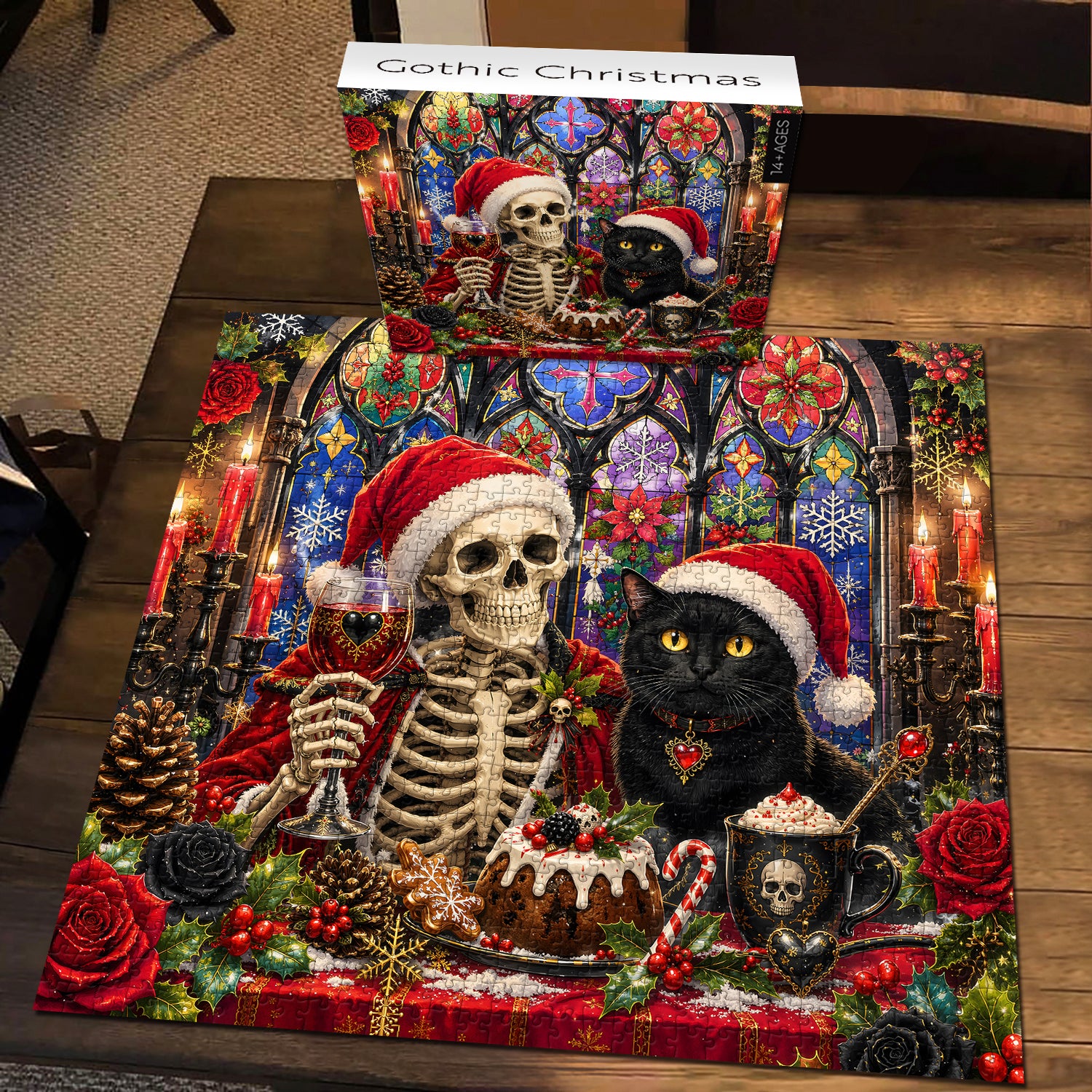 Gothic Christmas Jigsaw Puzzle 1000 Piece